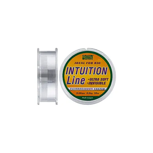 Леска Brain Intuition 50m 0,08 mm #0,22 0,6 kg 1,2 lb (1013-1858.70.11)
