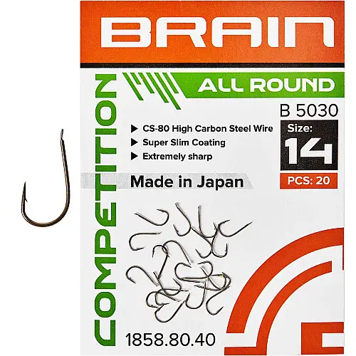 Гачок Brain All Round B5030 #14 20 шт/уп (1013-1858.80.40)