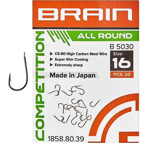 Гачок Brain All Round B5030 #16 20 шт/уп (1013-1858.80.39)