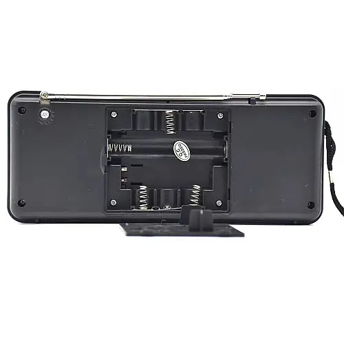 Портативный радиоприёмник аккумуляторный FM радио YUEGAN YG-1881UR c SD-карта, MP3 плеер красный