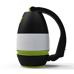 Лампа-фонарь для кемпінгу з повербанком УМБ SUNROZ Camping LED Lamp 4 в 1 Чорно-Зелений (SUN7320)