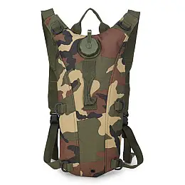 Рюкзак гідратор для води військовий - питна система Hotspeed 3 л Jungle camouflage (100874)
