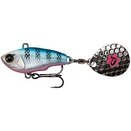 Тейл-спиннер Savage Gear Fat Tail Spin 80mm 24.0g Синий/Розовый (1013-1854.11.79)