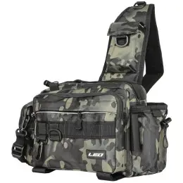 Сумка для риболовних снастей LEO 28159 Black Camouflage (10778-59252)