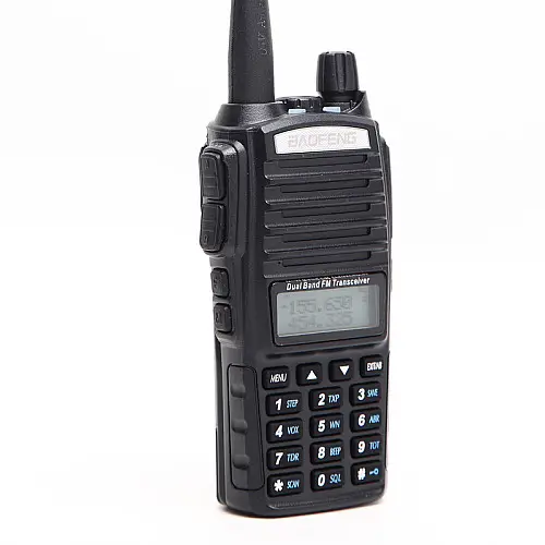 Рація Baofeng UV-82, 8 Ватт, батарея 2000 мАч + Гарнітура Baofeng + Ремінець на шию