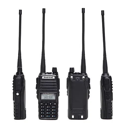 Рація Baofeng UV-82, 8 Ватт, батарея 2000 мАч + Гарнітура Baofeng + Ремінець на шию
