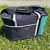 Термосумка 40*25*29 см Stenson WW01352 серая с бирюзовым