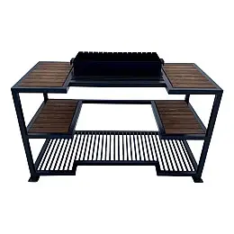 Мангал I loft you 1900х1700х400 см Чорний
