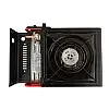 Плита портативная газовая с пьезоподжигом в пластиковом кейсе MASTERTOOL 2400 Вт Black and Red (44-5102)