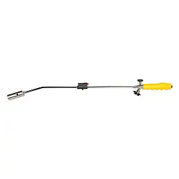 Горелка для газового баллона MASTERTOOL Кеплер пьезоподжиг Ø28 мм/1300°С Жовтий та Чорний (44-5050)