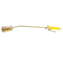 Горелка ручная газовоздушная с клапаном MASTERTOOL PROFI Ø 76 мм 840 мм 5,57 м³/год 7800 Вт Жовтий (44-5020)