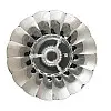 Плита туристична газова з п'єзопідпалом MASTERTOOL 2,8 кВт Silver and Red (44-5104)