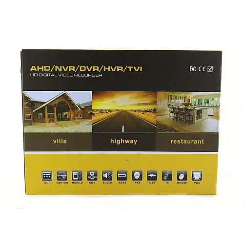 Регистратор для видеонаблюдения DVR 16 канальный UKC CAD 1216 AHD