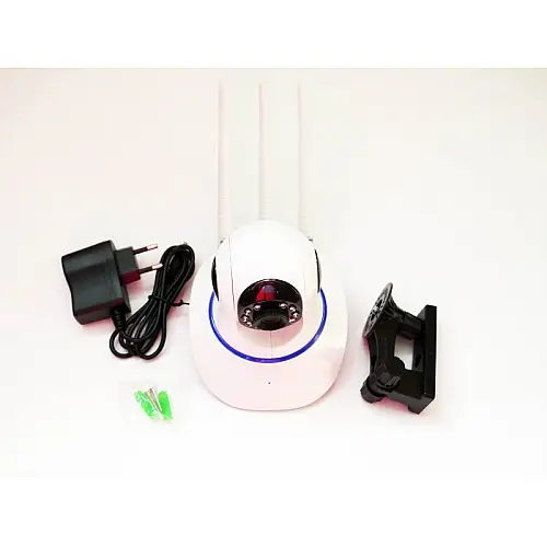 IP-камера RIAS X8100 Plus Wi-Fi 3 антенны с удаленным доступом White (3sm_1034941603)