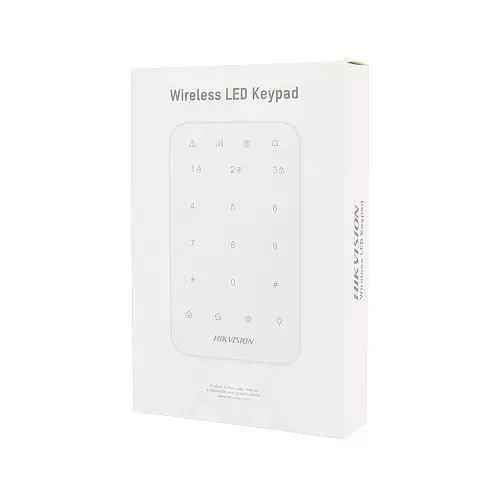 Бездротова LED-клавіатура Hikvision DS-PK1-E-WE AX PRO