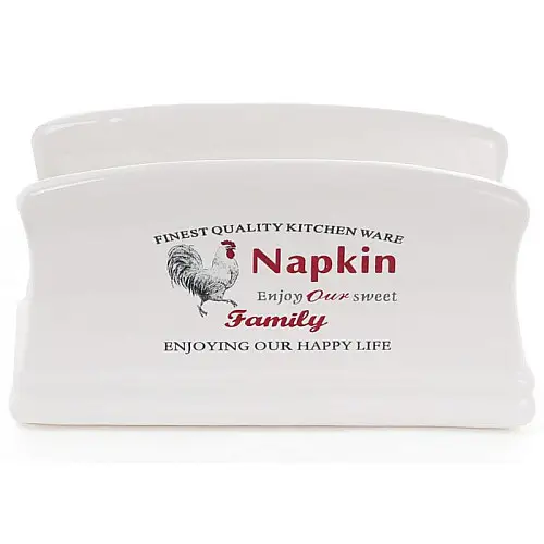 Підставка для серветок Тоскана NAPKIN 13х6х7 см салфетниця Bona DP41561