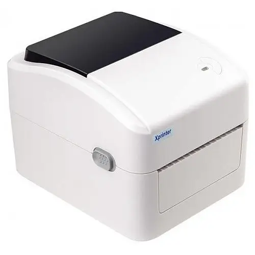 Термопринтер етикеток наклейок та чеків Xprinter XP-420B 108мм USB Білий