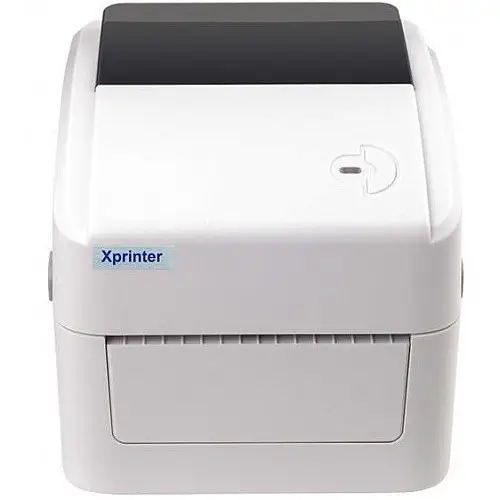 Термопринтер етикеток наклейок та чеків Xprinter XP-420B 108мм USB Білий