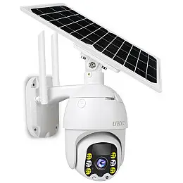 IP камера видеонагляду RIAS Q5 Wi-Fi PTZ 2MP вулична з сонячною панеллю (3_00325)