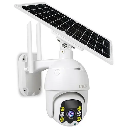 IP камера видеонагляду RIAS Q5 Wi-Fi PTZ 2MP вулична з сонячною панеллю (3_00325)