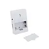 Дверний дзвінок бездротовий на батарейках LUCKARM 12V 23A White