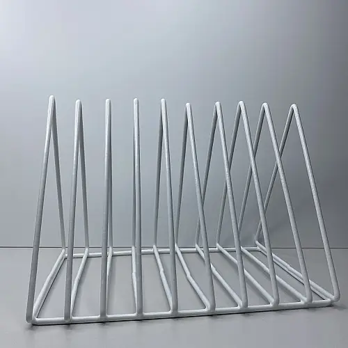 Підставка під дошки, книги, журнали ART 26*17*20 см біла 1007