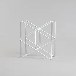 Підставка для пляшок вина Adore Décor Тоскана 28х31х15 см Білий