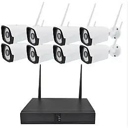 Комплект відеоспостереження D600В бездротовий 5G OPT-TOP Kit 720P WIFI на 8 камер (1756375398)