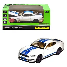 Машинка Ford Shelby GT350 з серії Автопром білий (68441)