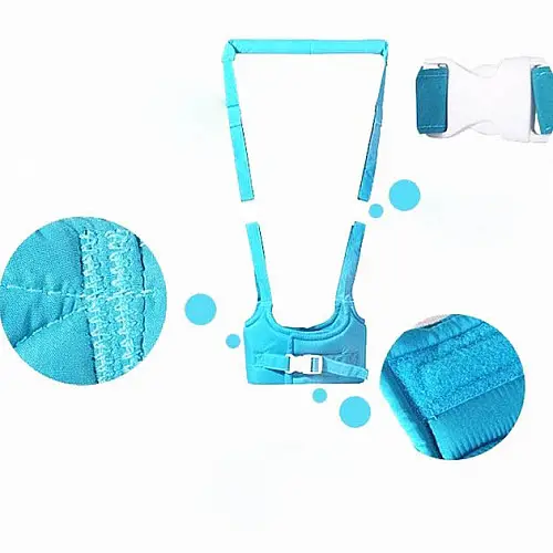 Дитячі віжки-ходунки Walking Assistant Moby Baby Блакитний (n-1010)