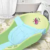Матрасик коврик для ребенка в ванночку Bestbaby 331 Голубой