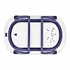 Дитяча складна ванночка для купання Bestbaby BS-10 Синьо-білий