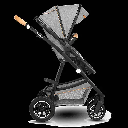 Універсальна коляска 3 в 1 Lionelo AMBER GREY STONE Сірий