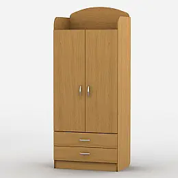 Дитяча шафа Тіса Меблі ШДУ-1 Вільха Темна