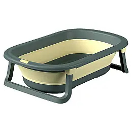 Детская складная ванночка Bestbaby BH-328 Green + Yellow