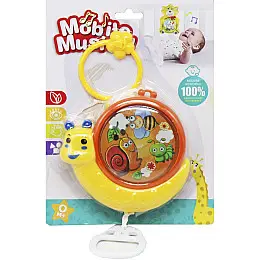 Погремушка музична на ліжечко Улитка MIC (7705)