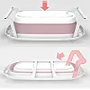 Дитяча складна ванночка Bestbaby BD-318 Pink для немовлят