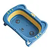 Дитяча ванночка Bestbaby BS-8766 Котик Blue складна