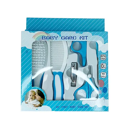Гигиенический набор для новорожденных Mega Zayka MGZ-0700(Blue) в коробке