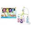 Карусель музична Yufeng Кролики Happy Shaking Bell Multicolor (152340)