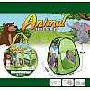 Дитячий намет Yufeng Тваринки Tent Series 70х70х85 см Green (137602)