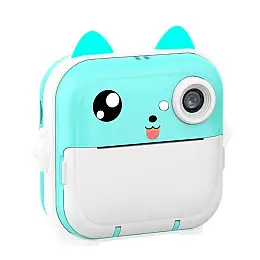 Дитячий цифровий фотоапарат моментального друку Котик Mint OldBro Kids