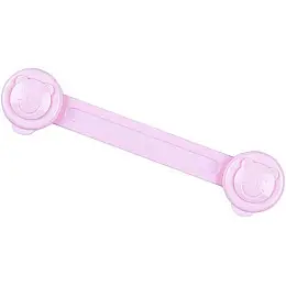 Замок на меблі захист від дітей Keychain 16см Pink (16052-hbr)