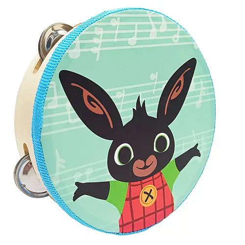 Дерев'яна іграшка Бубон "Зайчик" Bambi MD 0367-33 діаметр 15 см