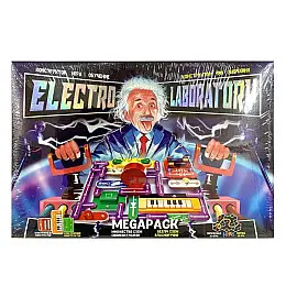 Електронний конструктор Danko Toys Electro Laboratory Megapack 45,5 х 32 х 5 см Multicolor (111015)