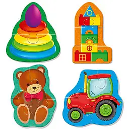 Мʼякі бебі пазли Малюк зможе Іграшки Vladi Toys (VT1106-94)