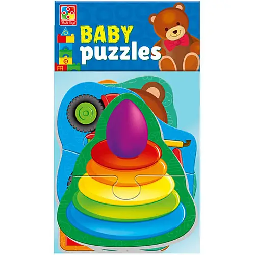 Мʼякі бебі пазли Малюк зможе Іграшки Vladi Toys (VT1106-94)