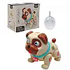 Іграшка інтерактивна Cute Pugs Собака музична коричнева Mic (158-18C)
