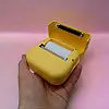 Портативний термопринтер Portable mini printer жовтий Mic (C65319)