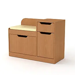 Тумба для взуття Компаніт ТО 12 Бук (Tmb-205)